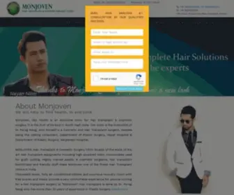 Monjoven.com(Hair Transplant & Cosmetic Surgery Clinic) Screenshot