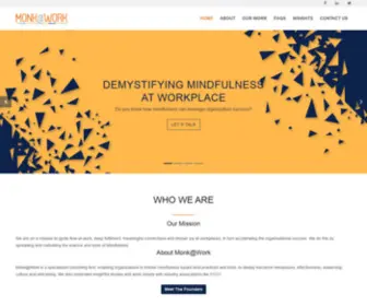 Monkatwork.in(Demystifying Mindfulness at Workplace) Screenshot