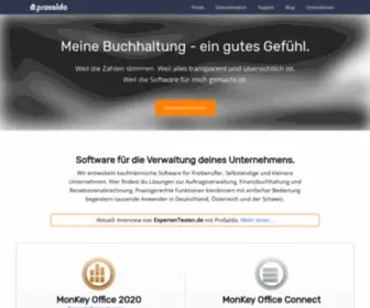 Monkey-Office.de(Buchhaltung für Mac und PC) Screenshot
