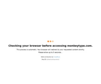 Monkey-Type.com(Monkey Type) Screenshot