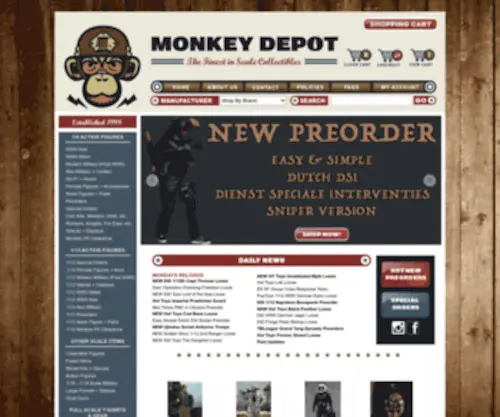 Monkeydepot.com(Monkey Depot) Screenshot