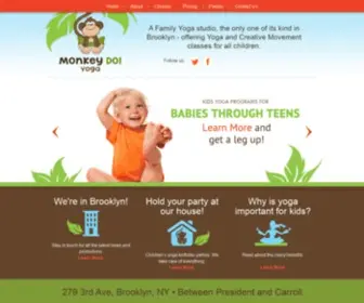 Monkeydoyoga.com(Monkey Do) Screenshot