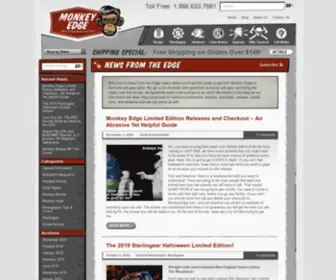 Monkeyedgeblog.com(News from the Edge) Screenshot