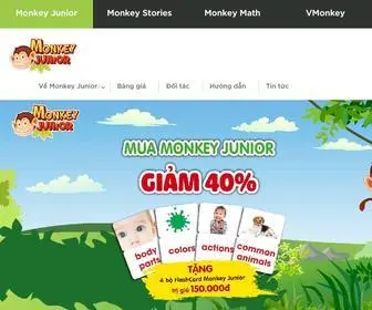 Monkeyjunior.vn(Monkey Junior) Screenshot