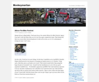 Monkeymartian.com(Two wheeled in York Region) Screenshot