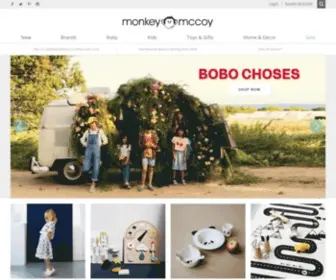 Monkeymccoy.co.uk(Monkey McCoy) Screenshot