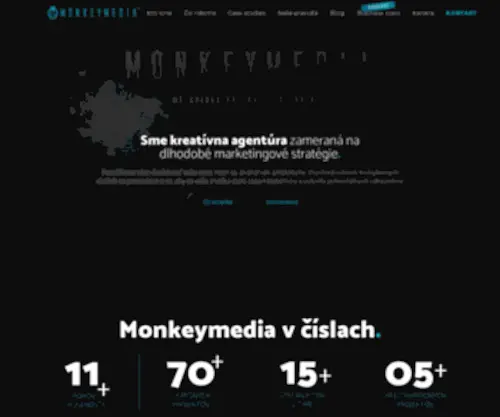 Monkeymedia.sk(Kreatívna agentúra) Screenshot