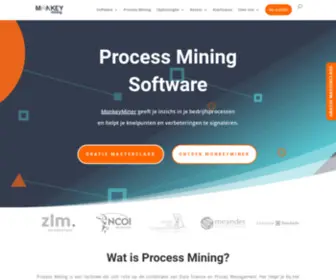 Monkeymining.com(Process Mining software) Screenshot