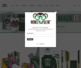 Monkeypakme.com(Monkey Pak Me) Screenshot