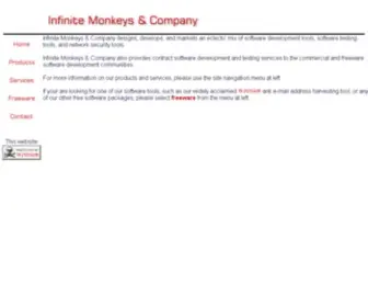 Monkeys.com(Infinite Monkeys & Company) Screenshot
