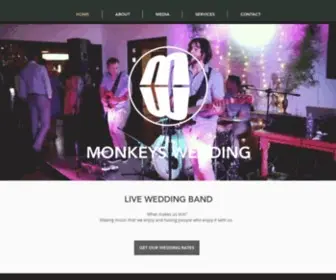 Monkeysweddinglive.com(Monkeys Wedding Band. Monkeys Wedding) Screenshot