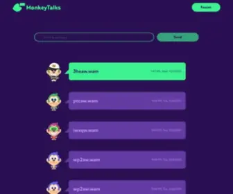 Monkeytalks.cc(Monkeytalks) Screenshot
