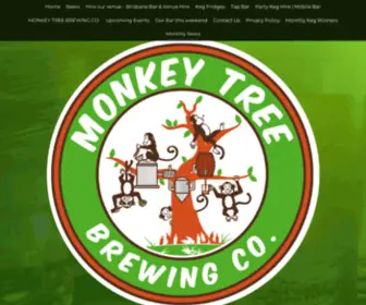 Monkeytree.com.au(Monkey Tree Brewing Co) Screenshot