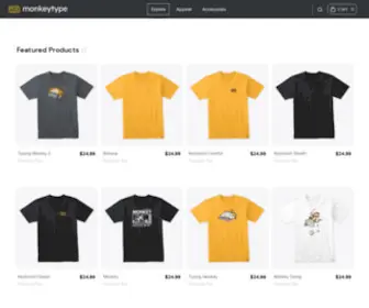 Monkeytype.store(Monkeytype store) Screenshot