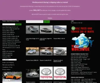 Monkeywrenchracing.com(Shop) Screenshot