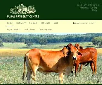 Monks.com.au(Rural Property Centre) Screenshot