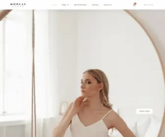 Monlacstore.com(Women's sleepwear) Screenshot
