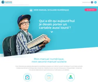 Monmanuelscolairenumerique.com(Mon) Screenshot