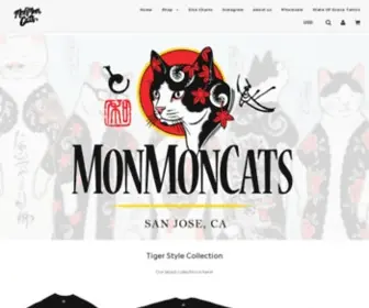 Monmoncats.com(Monmon Cats) Screenshot