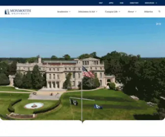 Monmouth.edu(Monmouth University) Screenshot