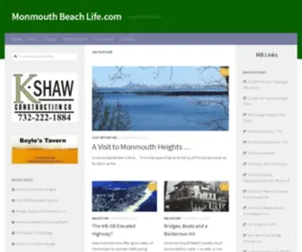 Monmouthbeachlife.com(A Jersey Shore Journal) Screenshot