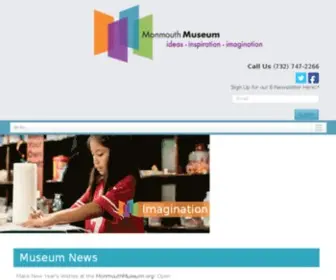 Monmouthmuseum.org(Children's Museum) Screenshot