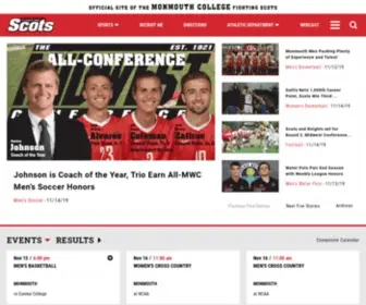 Monmouthscots.com(Monmouth College Athletics) Screenshot