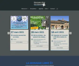 Monnaielibreoccitanie.org(Monnaie Libre Occitanie) Screenshot