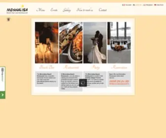 Monnalisarestaurant.it(Monnalisa Beach Bar Restaurant) Screenshot