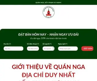 Monnga.vn(Quán Nga số 9 Phạm Sư Mạnh) Screenshot