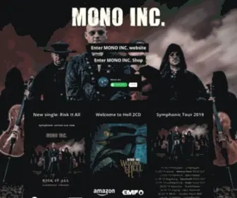 Mono-INC.com(MONO INC) Screenshot