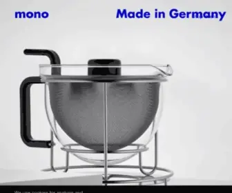 Mono.de( Die deutsche Manufaktur der Design) Screenshot