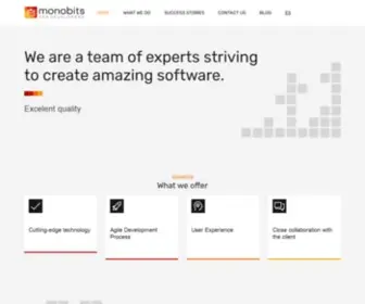 Monobits.co(Technology company) Screenshot