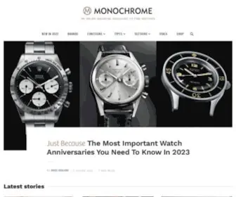 Monochrome-Watches.com(Monochrome Watches) Screenshot