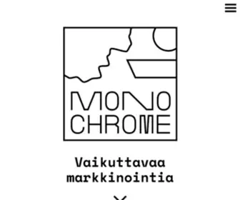 Monochrome.fi(Vaikuttajamarkinnoinnin asiantuntija) Screenshot
