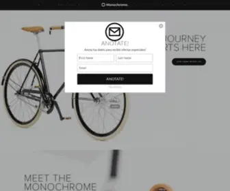 Monochromebikes.com(Bicicletas Urbanas) Screenshot