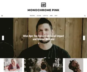 Monochromepink.com(Monochrome Pink) Screenshot