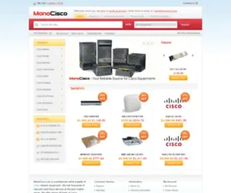 Monocisco.com(Cisco Switch) Screenshot