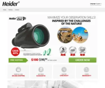 Monocular.com(Heider Official Online Store) Screenshot