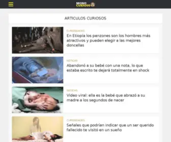 Monocurioso.com(Noticias y curiosidades del Mundo) Screenshot