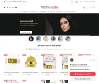 Monoeste.com(Monoeste Kozmetik) Screenshot