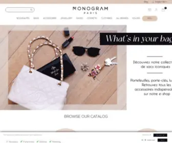 Monogramparis.com(Monogram Paris dépôt) Screenshot