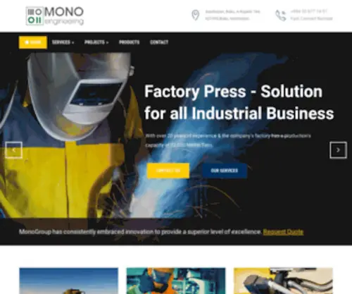 Monogroup.az(Engineering & Technology) Screenshot