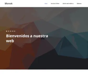 Monok.es(Diseño web en Mallorca) Screenshot