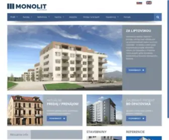 Monolit.sk(MONOLIT Slovakia s.r.o) Screenshot