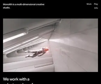 Monolith-Studios.com(Monolith is a multi) Screenshot