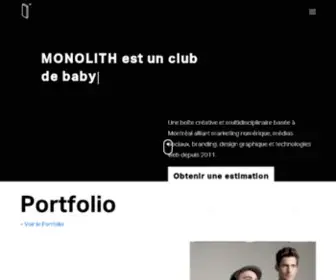 Monolith.agency(Monolith®) Screenshot