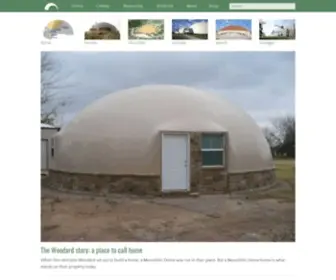 Monolithic.com(Monolithic Dome construction and specialty textile and fabric products manufacturing) Screenshot