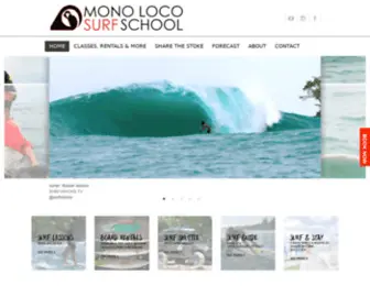 Monolocosurfschool.com(Monolocosurfschool) Screenshot