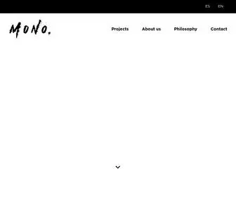 Monomadrid.com(Independent Creative Collective) Screenshot